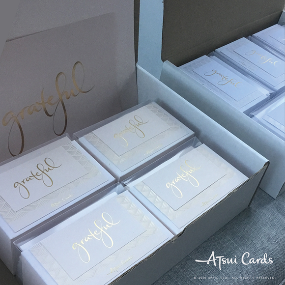 Atsui Cards gift boxes