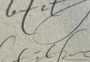 Healing Through Handwriting: Artistic Calligraphy Therapy