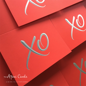 XO Red Set of 4